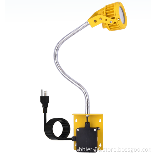 IP65 Waterproof LED Dock Light - 10W Flexible Arm Gooseneck Outdoor Work Lamp